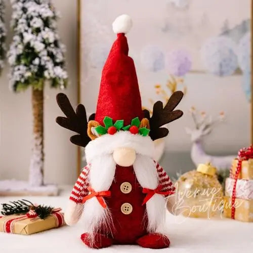 Christmas Pointed Hat Faceless Doll Ornament Trendsi
