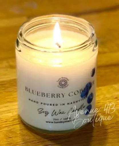 Country Kitchen Soy Candle - Blueberry Cobbler LumiByMari