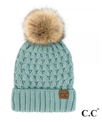 C.C. Lattice Beanie Avenue 413 Boutique