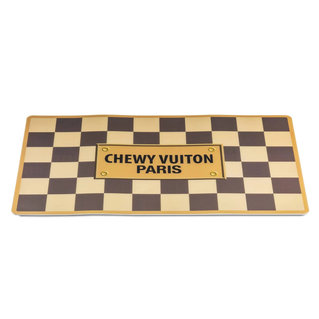 Checker Chewy Vuiton Placemat Haute Diggity Dog