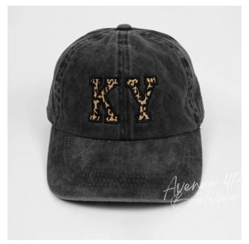 Leopard KY Baseball Hat Avenue 413 Boutique