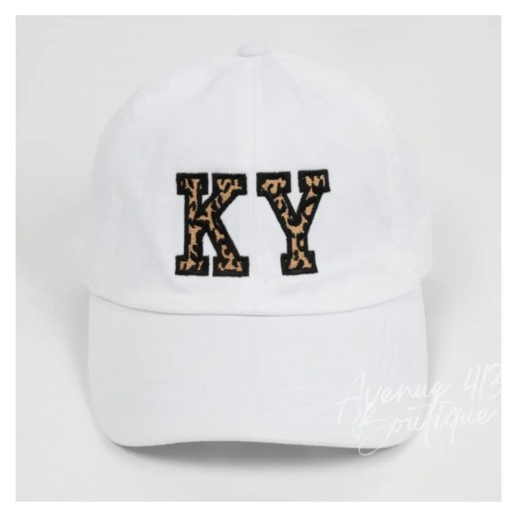 Leopard KY Baseball Hat Avenue 413 Boutique
