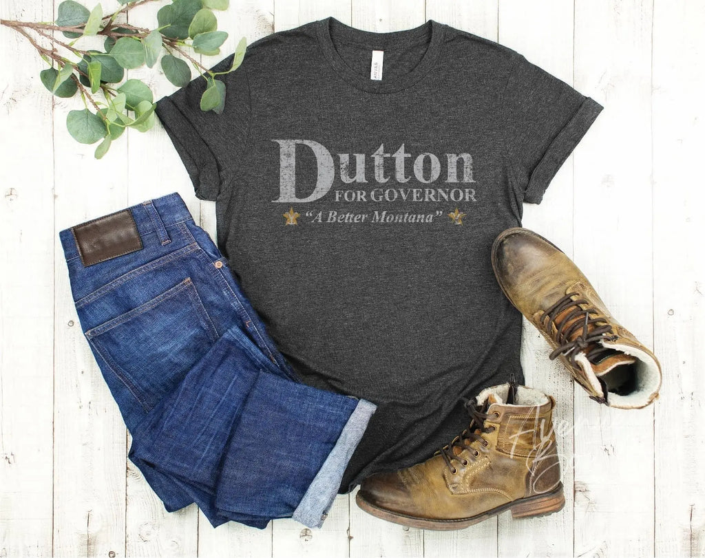 NEW Dutton for Governor Graphic Tee Avenue 413 Boutique